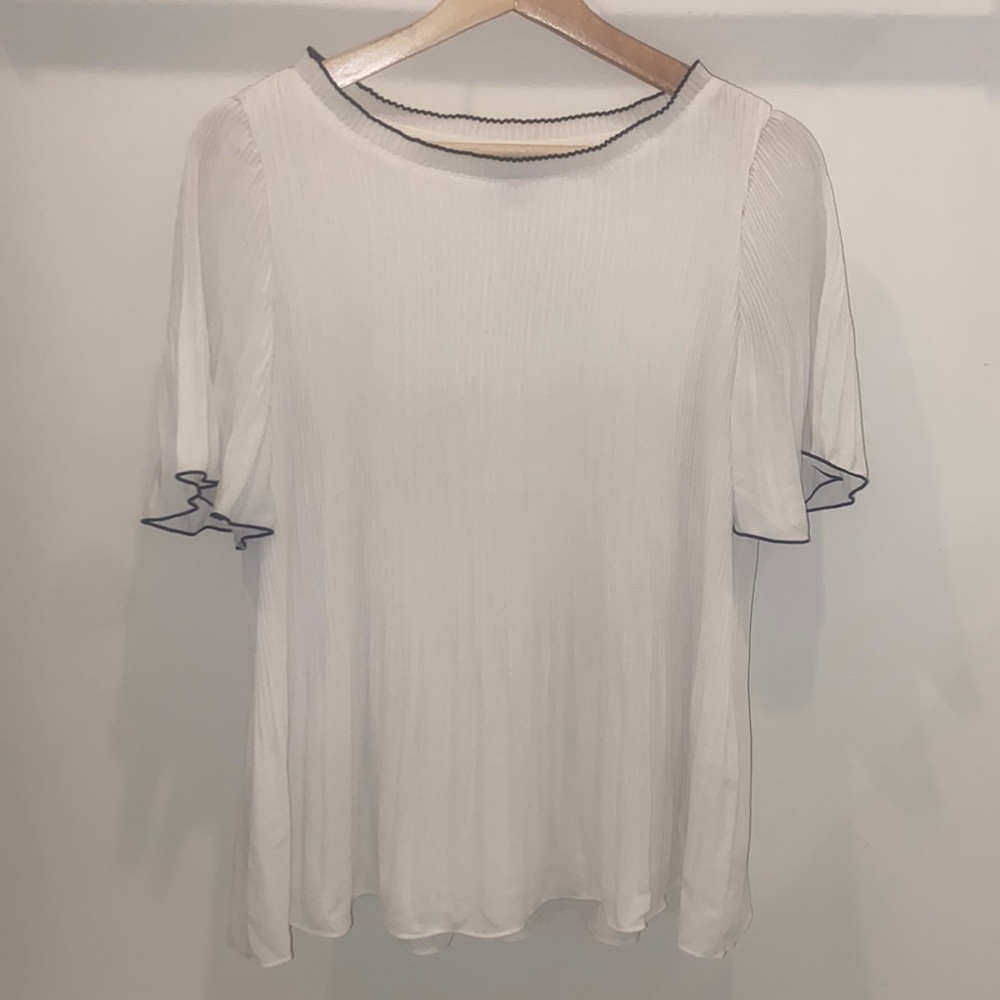 Ann Taylor white blouse